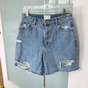Abrand denim shorts